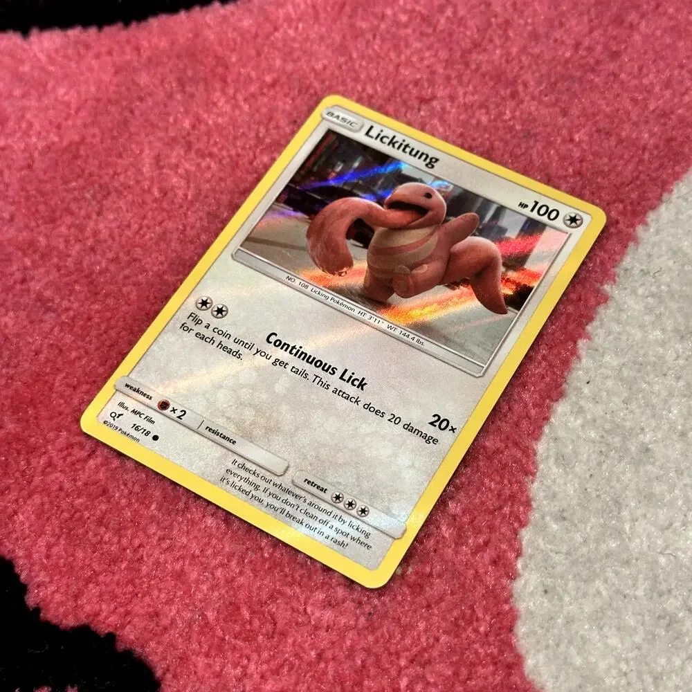 Lickitung #16 – Pokémon Detective Pikachu – Holo – As Pictured